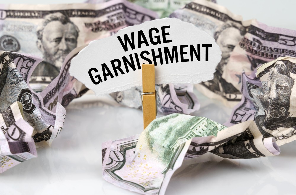 wage garnish