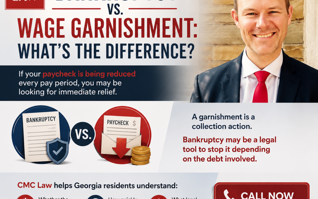 Bankruptcy vs. Wage Garnishment: What’s the Difference?